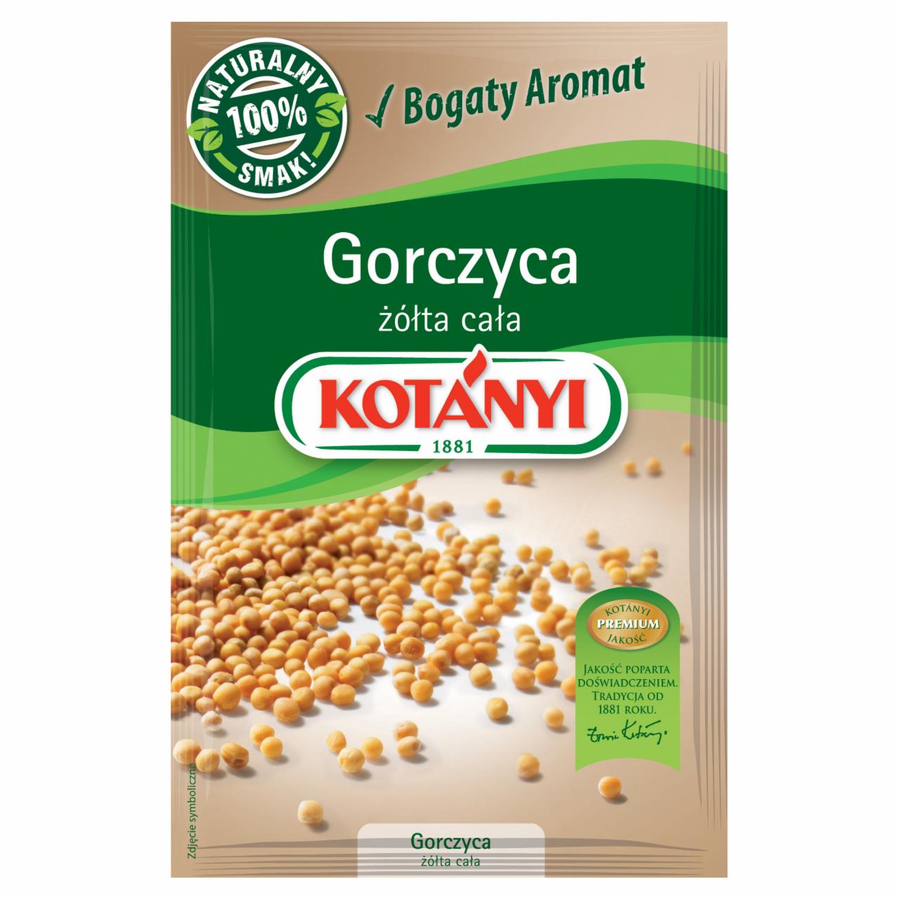 Zdjęcia - Kotányi Gorczyca żółta cała 40 g