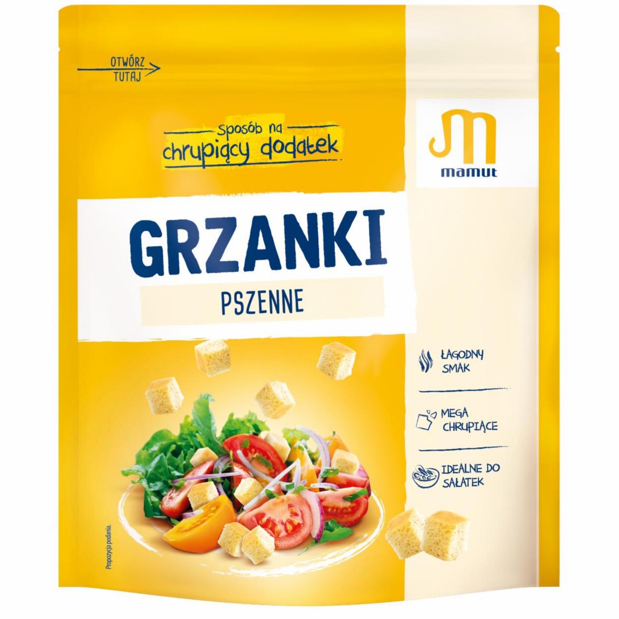 Zdjęcia - Mamut Grzanki pszenne 150 g