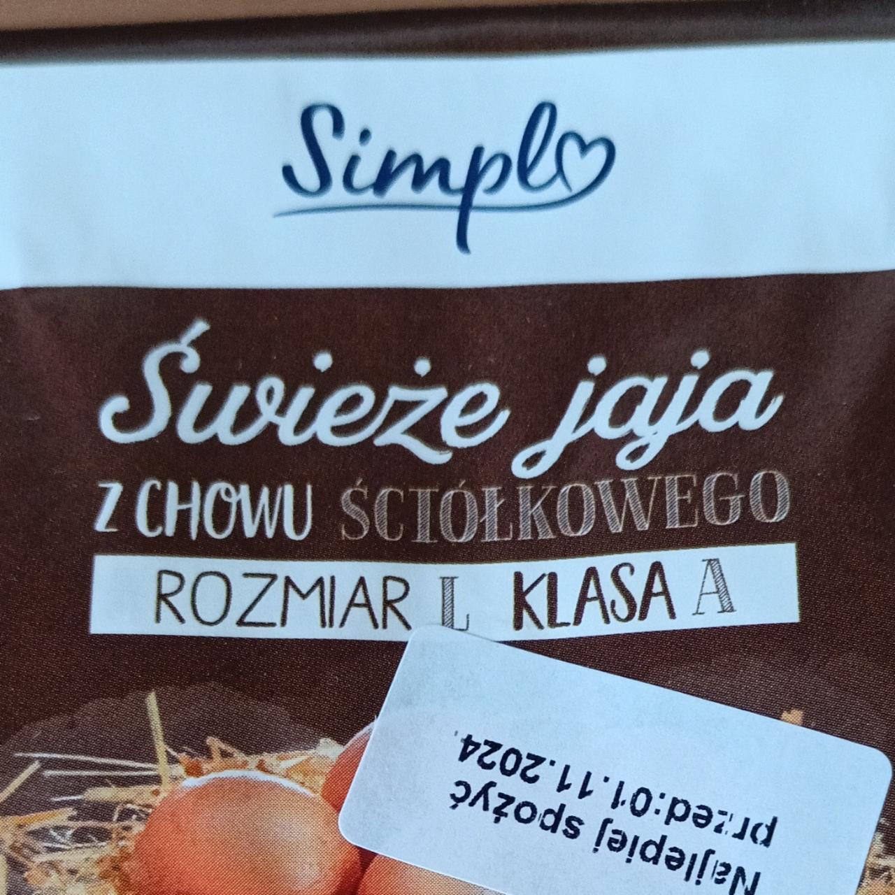 Zdjęcia - Świeże jaja z chowu ściółkowego Simply