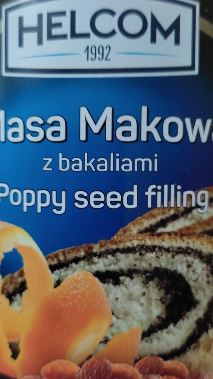 Zdjęcia - Masa makowa z bakaliami helcom