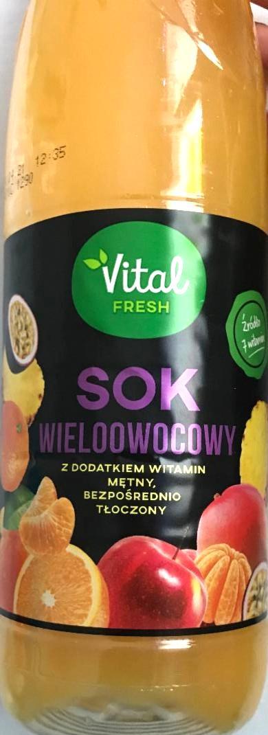 Zdjęcia - Sok wieloowocowy Vital fresh