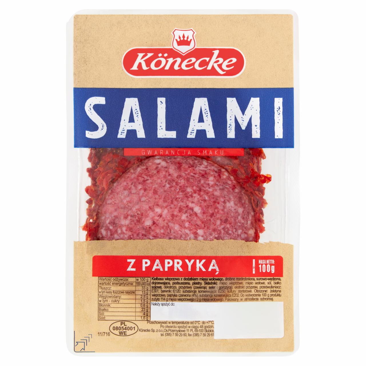 Zdjęcia - Salami z papryką Könecke