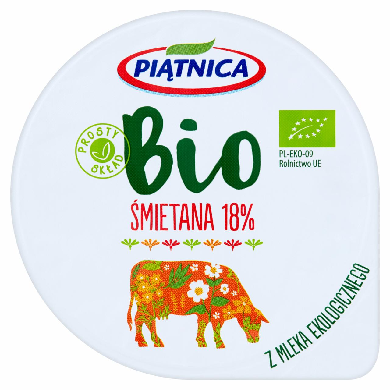 Zdjęcia - Bio Śmietana 18% Piątnica