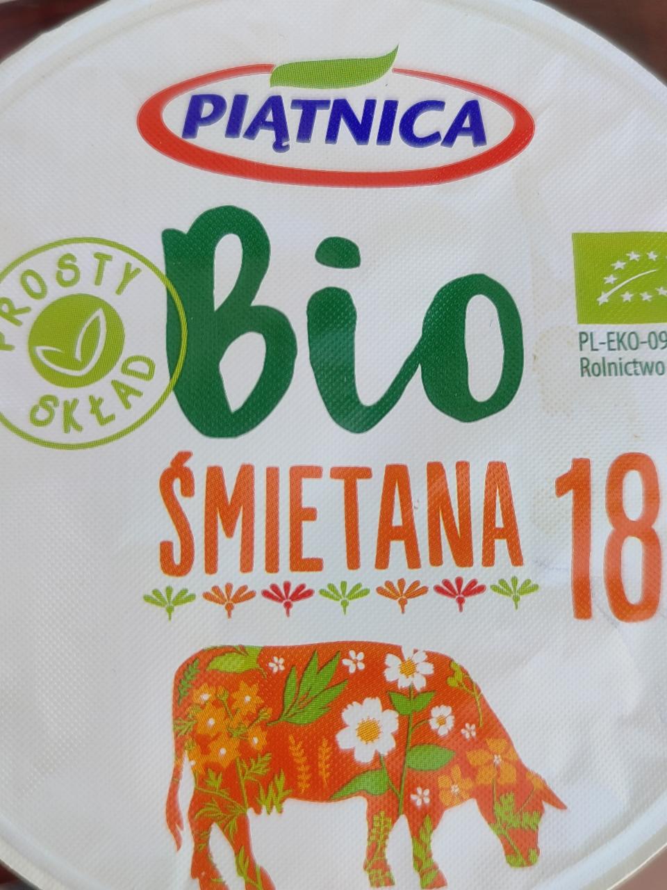 Zdjęcia - Bio Śmietana 18% Piątnica