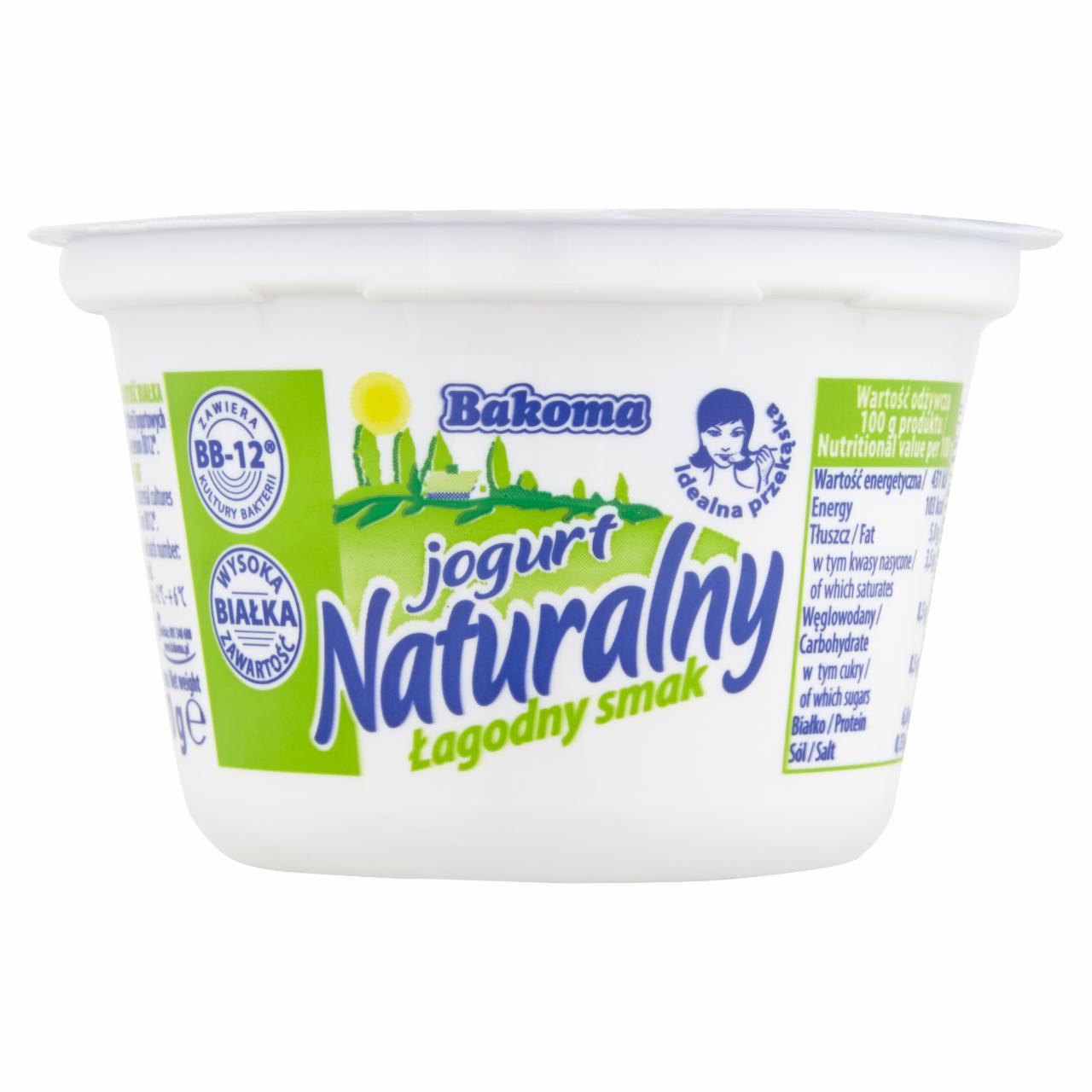 Zdjęcia - Bakoma Jogurt naturalny