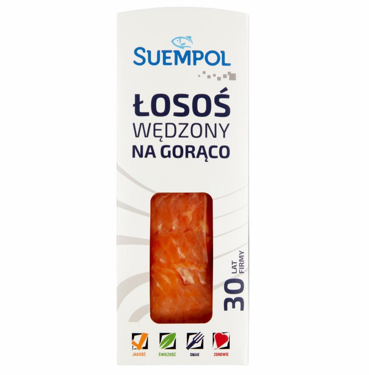 Zdjęcia - Łosoś wędzony na gorąco 125 g Suempol