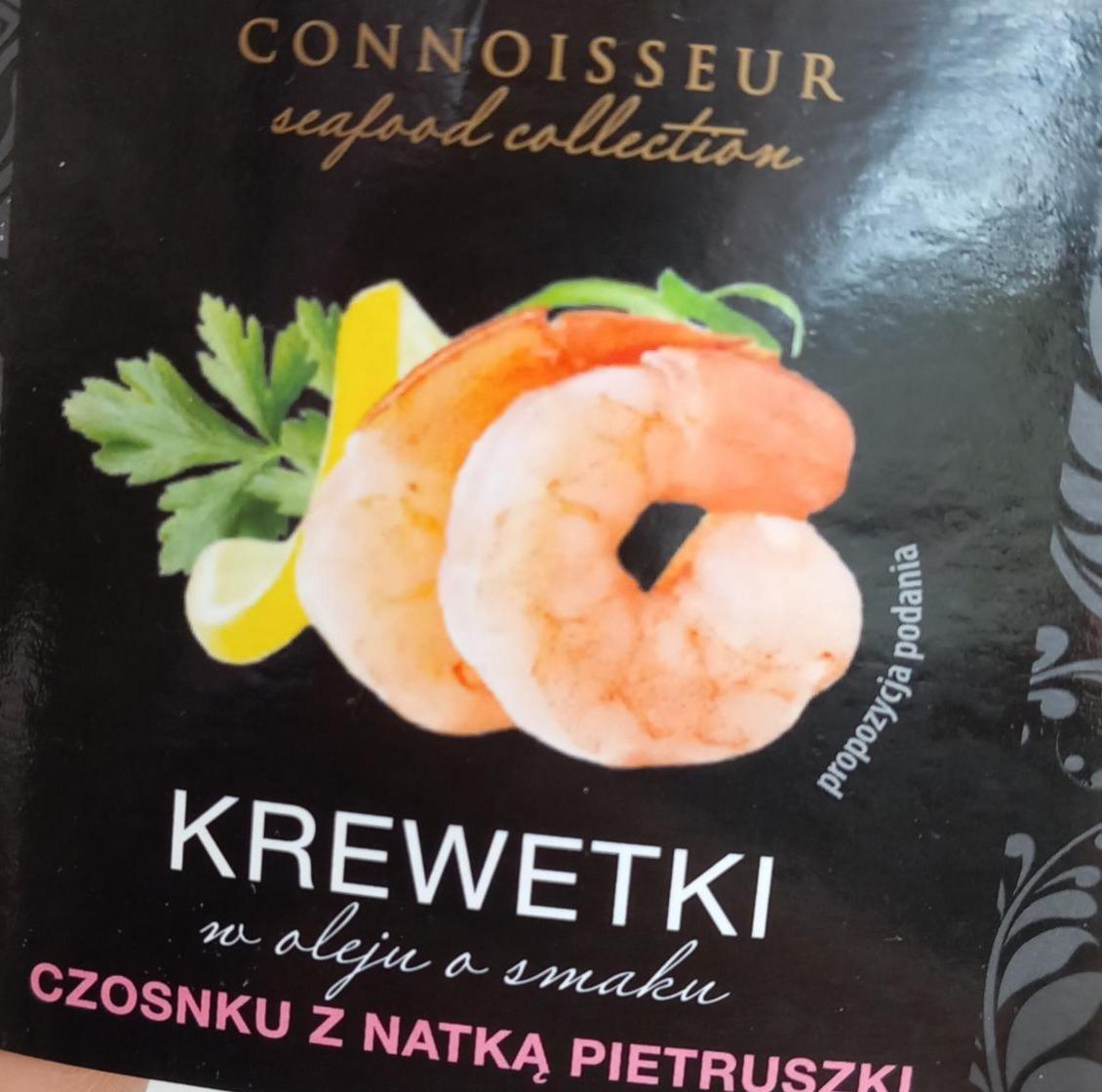 Zdjęcia - Krewetki w oleju o smaku czosnku z natką pietruszki Connoisseur