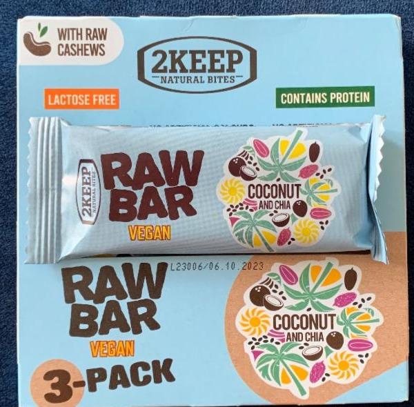 Zdjęcia - raw bar coconut and chia