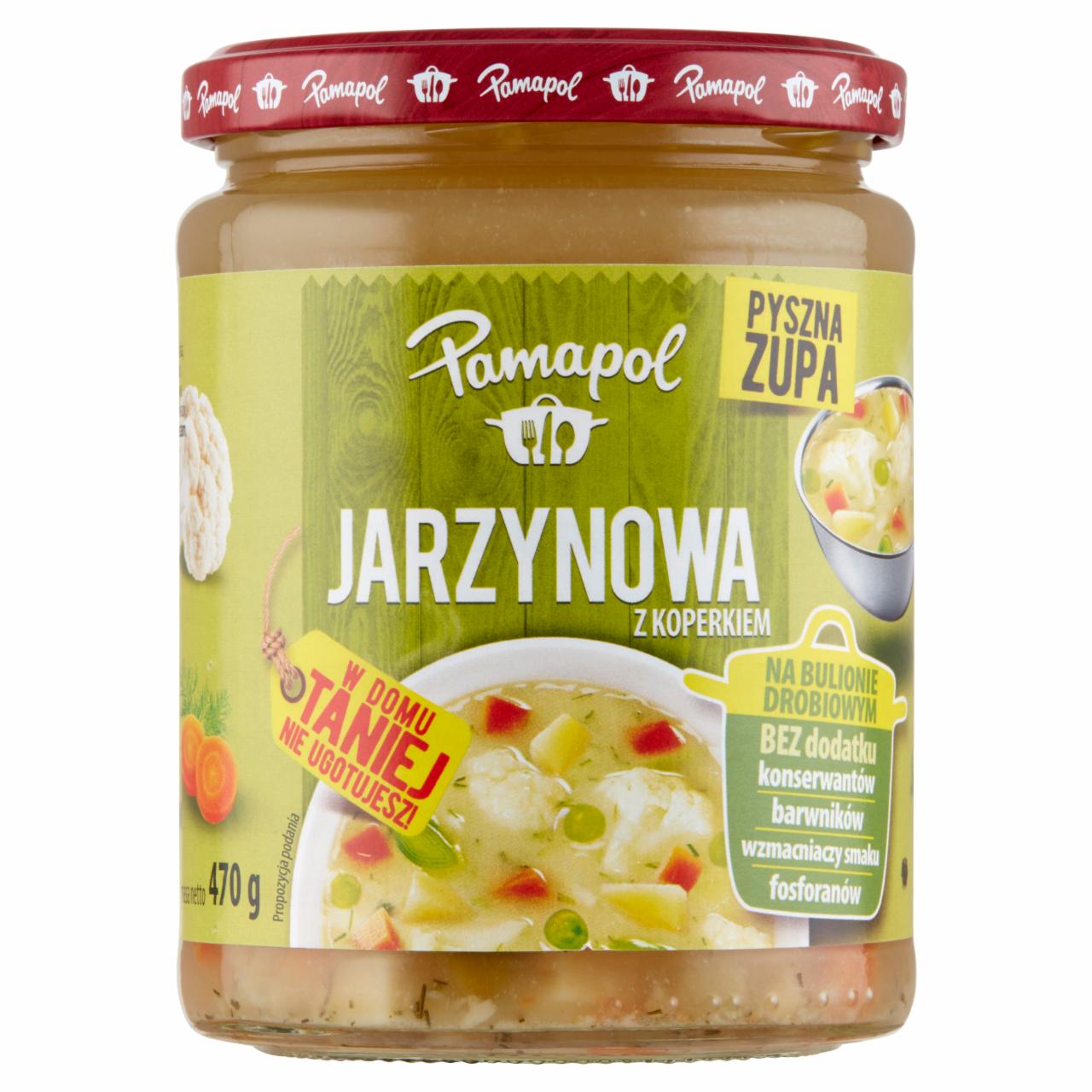 Zdjęcia - Zupa jarzynowa z koperkiem Pamapol