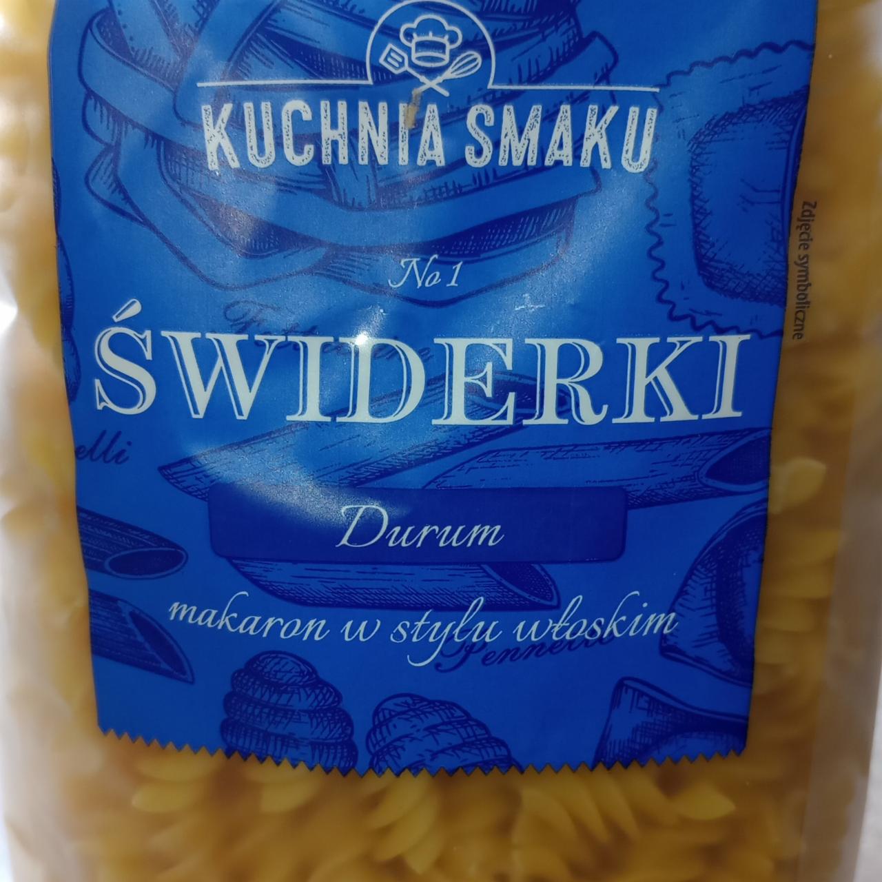 Zdjęcia - Świderki durum Kuchnia smaku