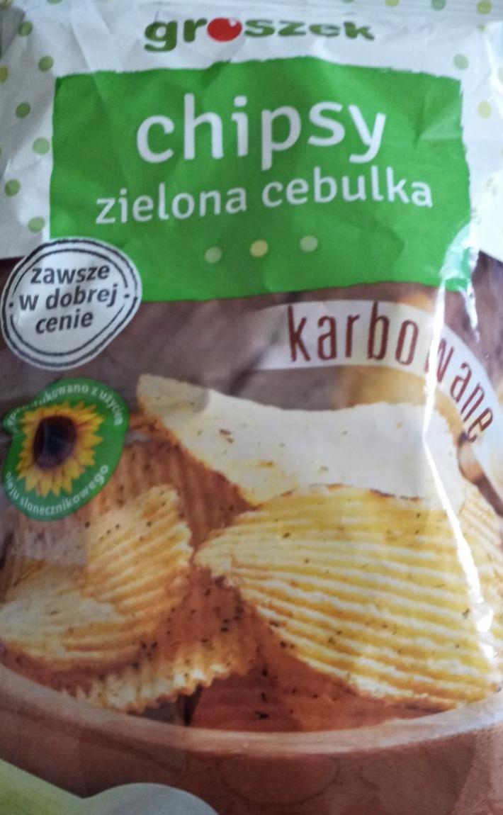 Zdjęcia - chipsy zielona cebulka groszek