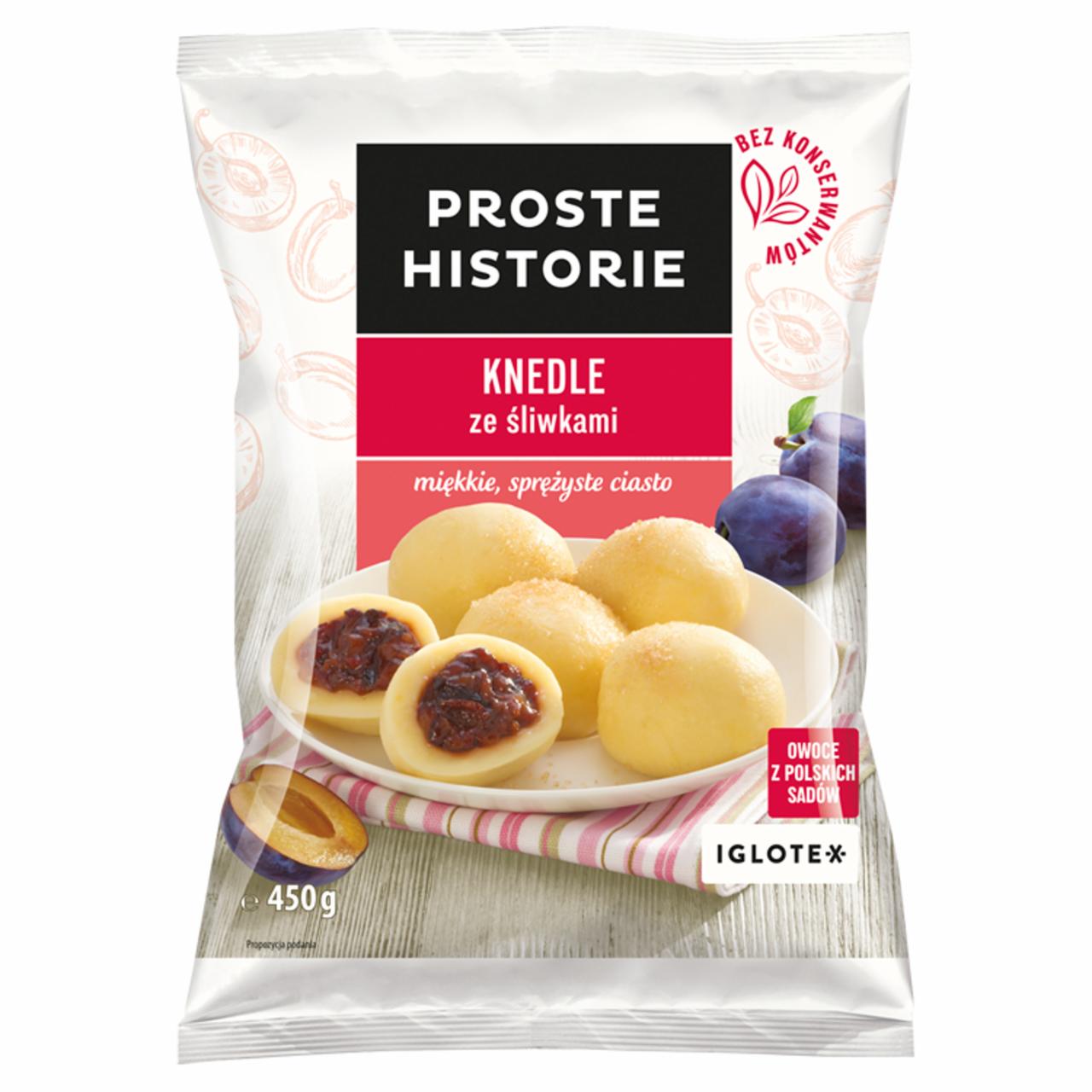 Zdjęcia - Proste Historie Knedle ze śliwkami 450 g