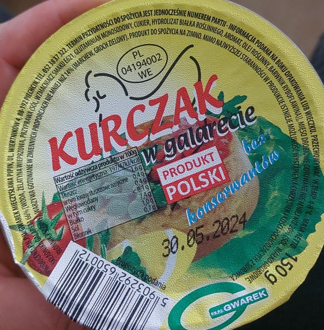 Zdjęcia - Kurczak w galarecie Gwarek