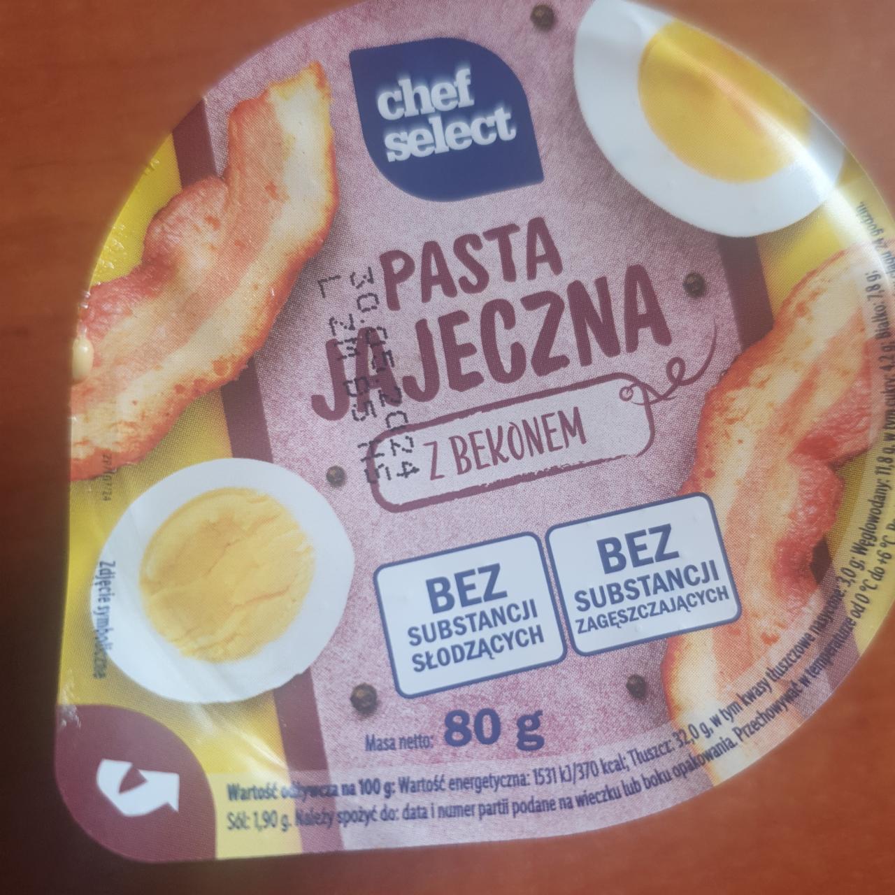 Zdjęcia - Pasta jajeczna z bekonem Chef Select