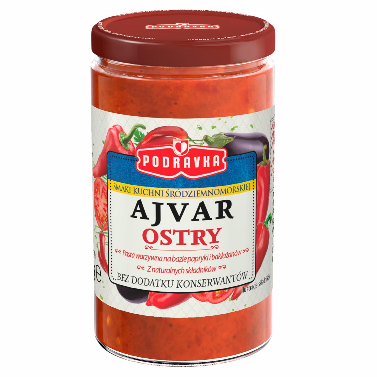 Zdjęcia - Podravka Ajvar ostry 195 g