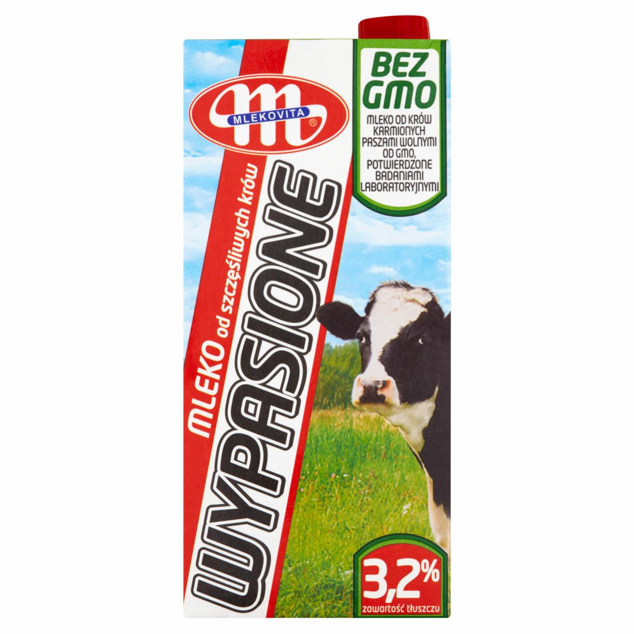 Zdjęcia - Mlekovita Wypasione Mleko bez GMO 3,2% 1 l