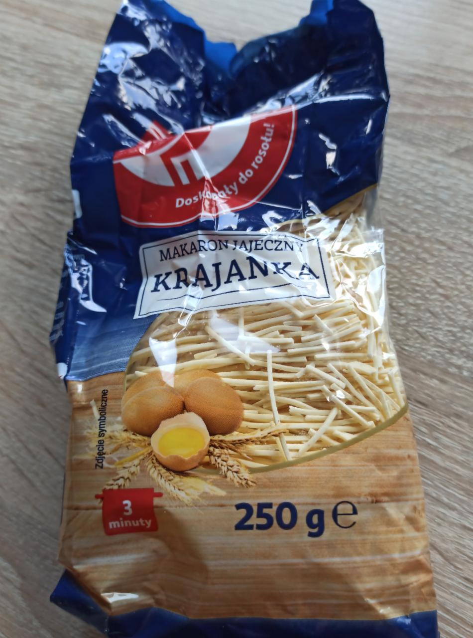 Zdjęcia - makaron jajeczny krajanka auchan