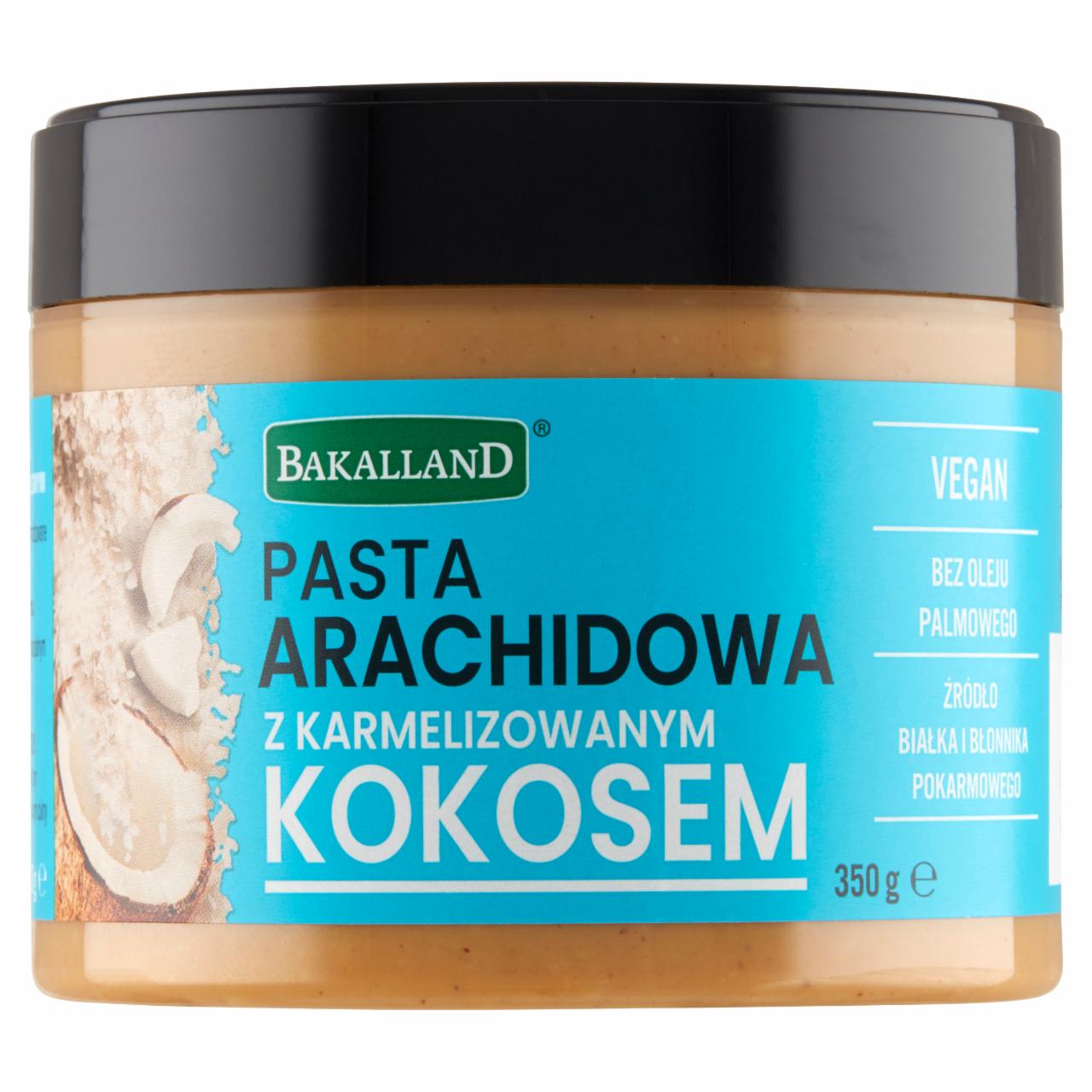 Zdjęcia - Bakalland Pasta arachidowa z karmelizowanym kokosem 350 g