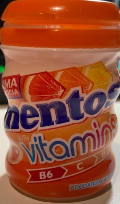 Zdjęcia - Mentos with vitamins o smaku owoców cytrusowych