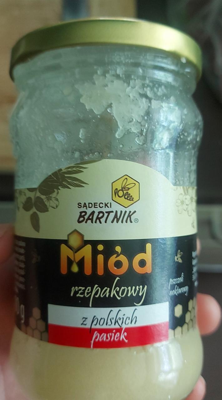 Zdjęcia - Miód Rzepakowy Sądecki Bartnik