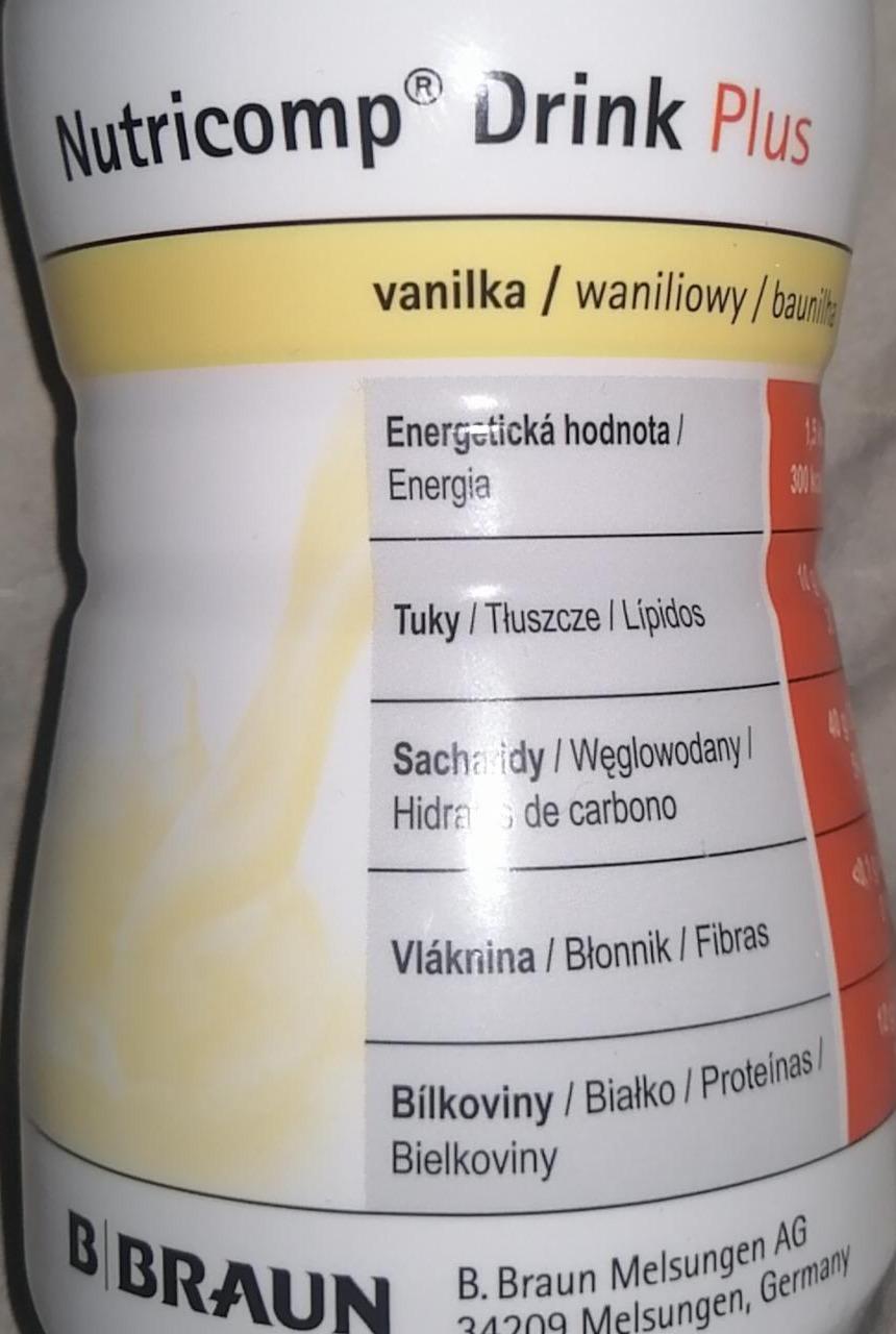 Zdjęcia - Nutricomp drink plus waniliowy