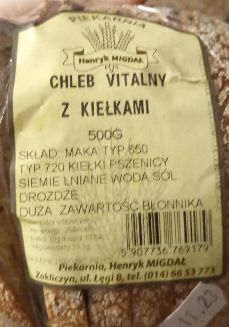 Zdjęcia - Chleb vitalny z kiełkami Henryk Migdał