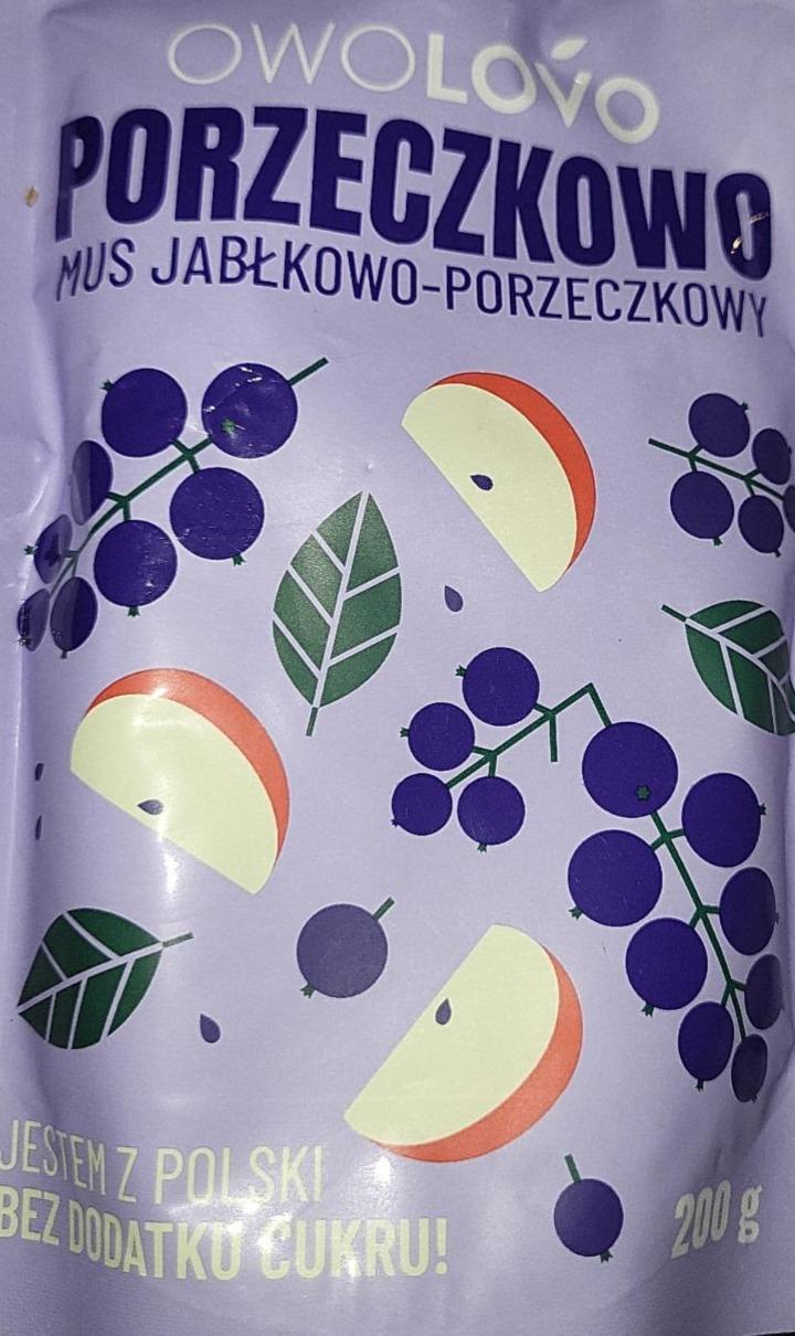 Zdjęcia - Mus jabłkowo porzeczkowy Owolovo