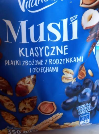 Zdjęcia - Musli klasyczne Platki zbozowe z rodzynkami i orzechami Vitanella