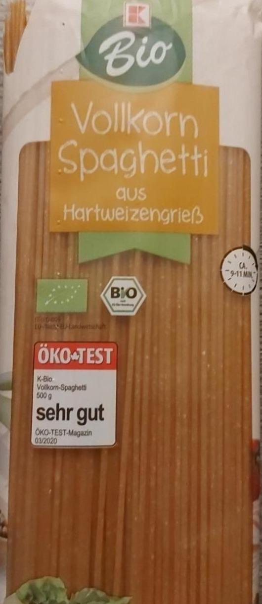 Zdjęcia - Vollkorn Spaghetti aus Hartweizengriess K-Bio