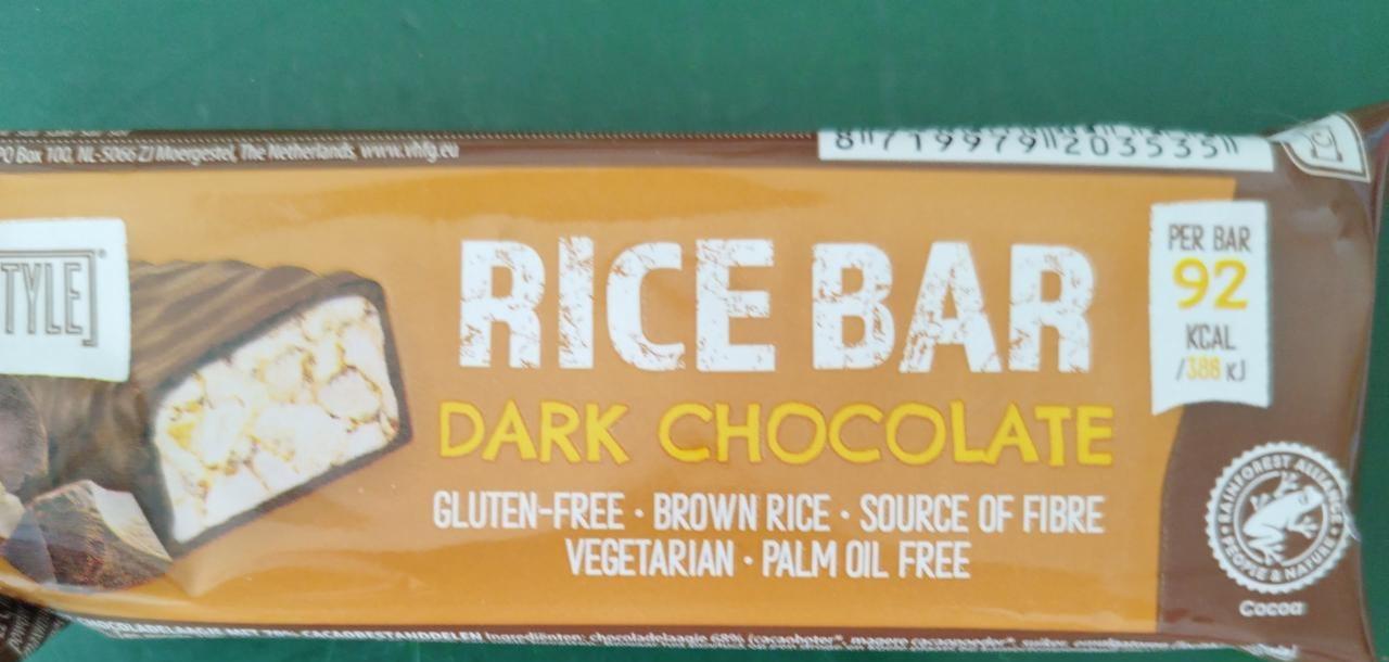 Zdjęcia - Rice bar Dark chocolate Lifestyle