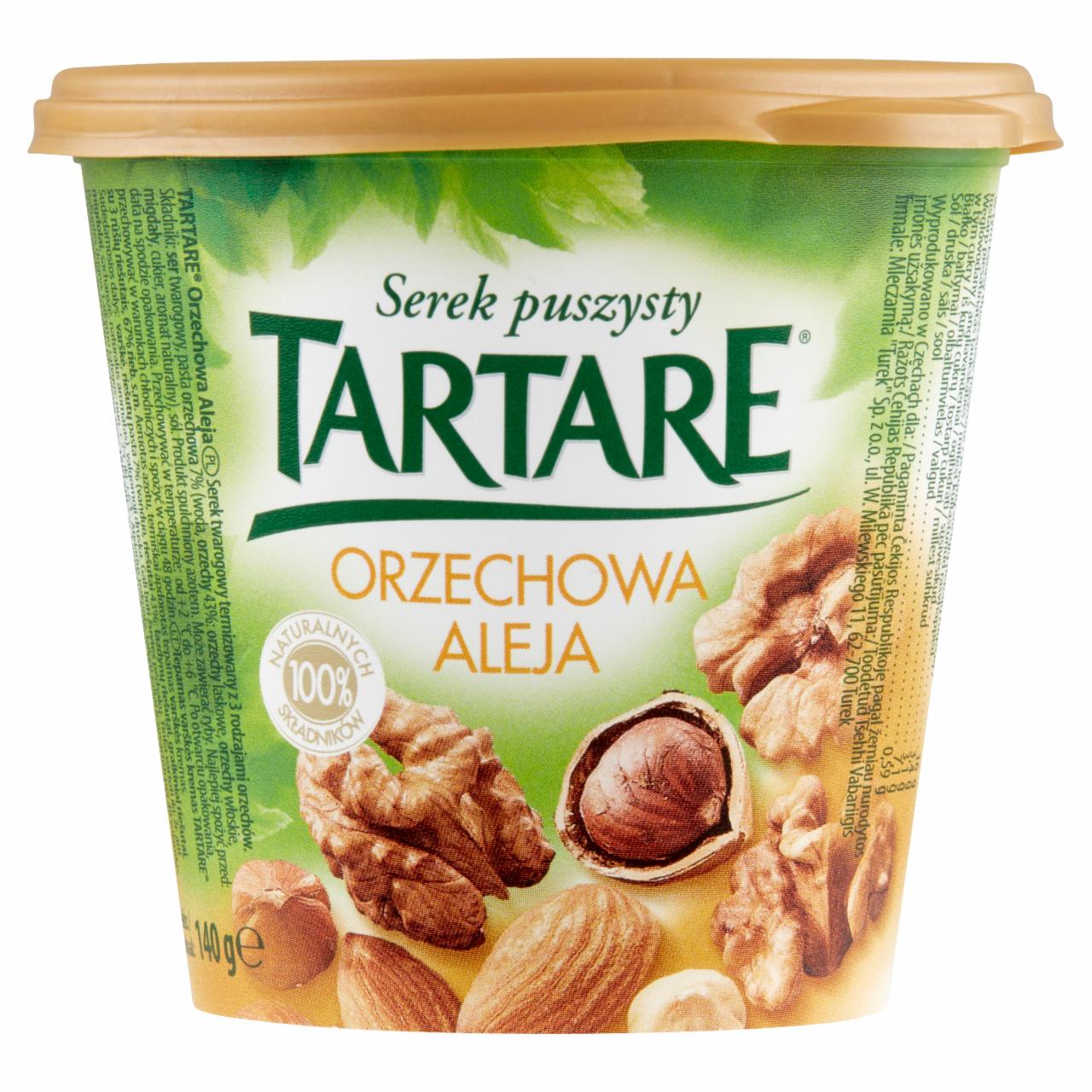 Zdjęcia - Tartare Serek puszysty orzechowa aleja 140 g