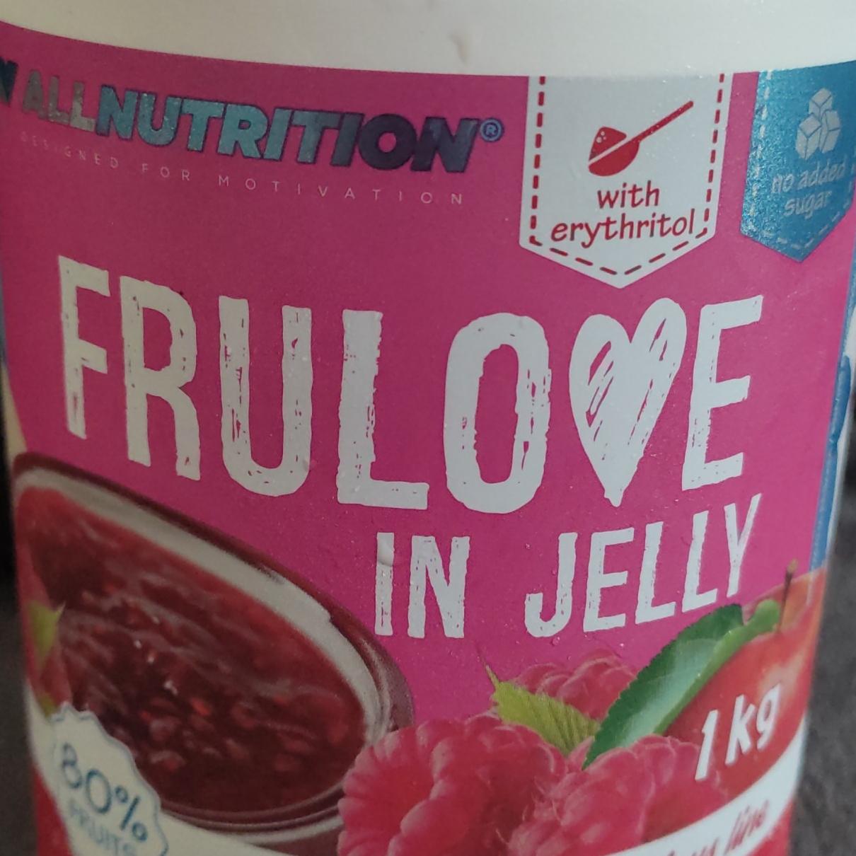 Zdjęcia - Frulove in jelly raspberry apple Allnutrition