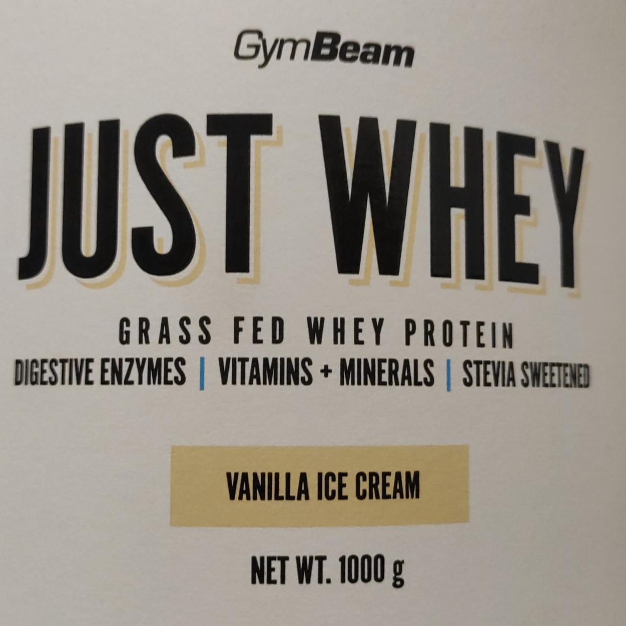 Zdjęcia - just whey vanilla GymBeam