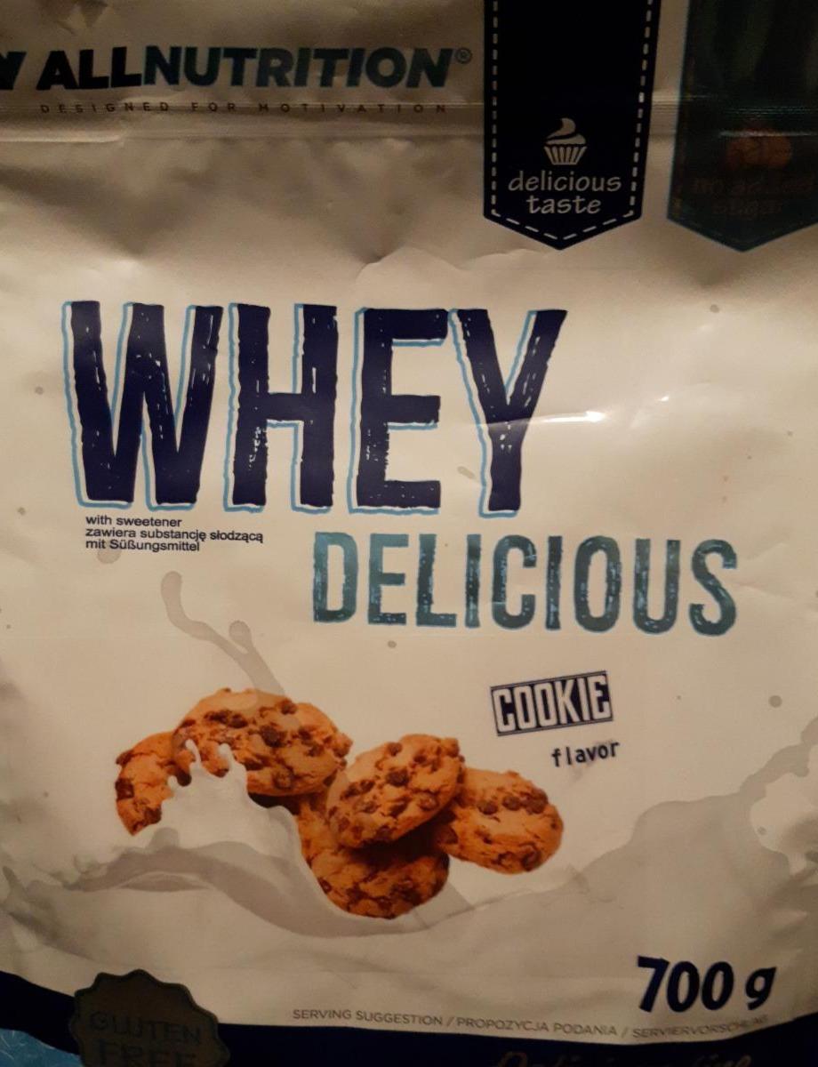 Zdjęcia - Whey delicious cookies Allnutrition