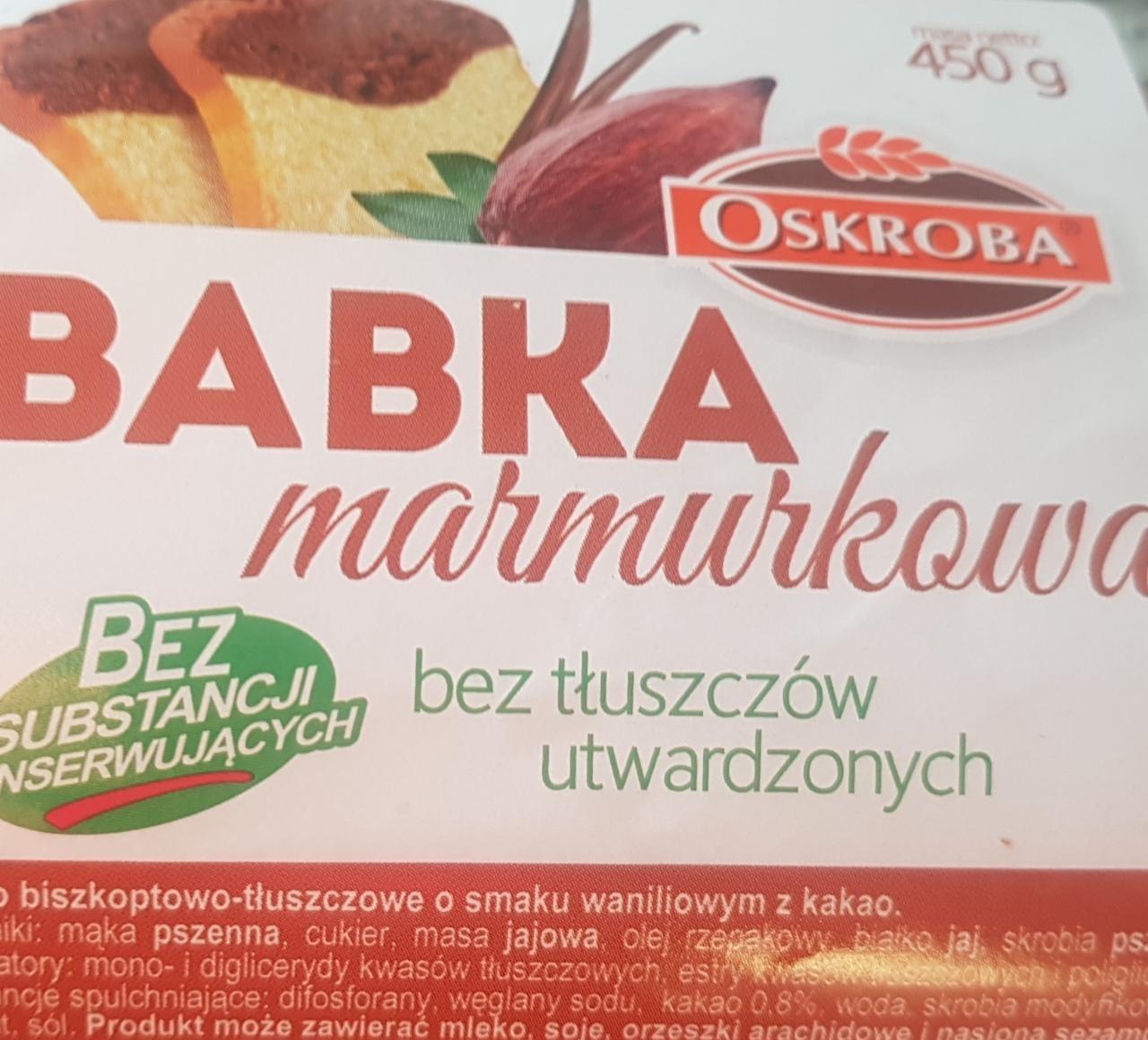 Zdjęcia - babka marmurkowa bez tłuszczy utwardzanych Oskroba