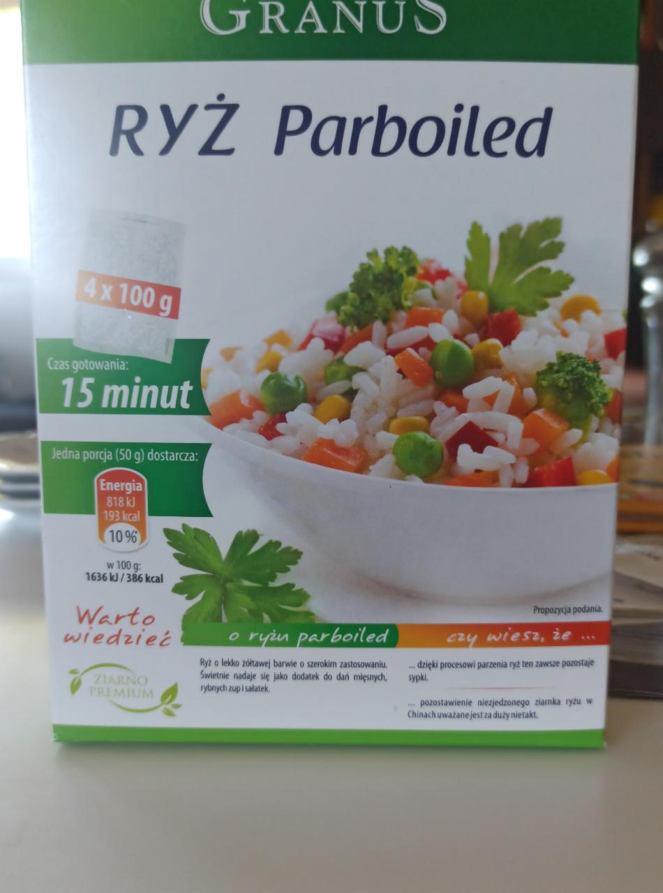 Zdjęcia - Ryż Parboiled Granus