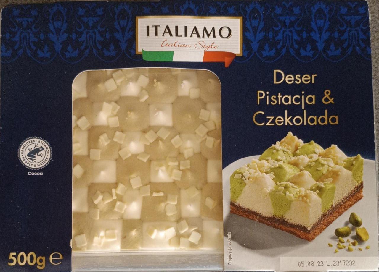 Zdjęcia - Deser Pistacja & Czekolada Italiamo