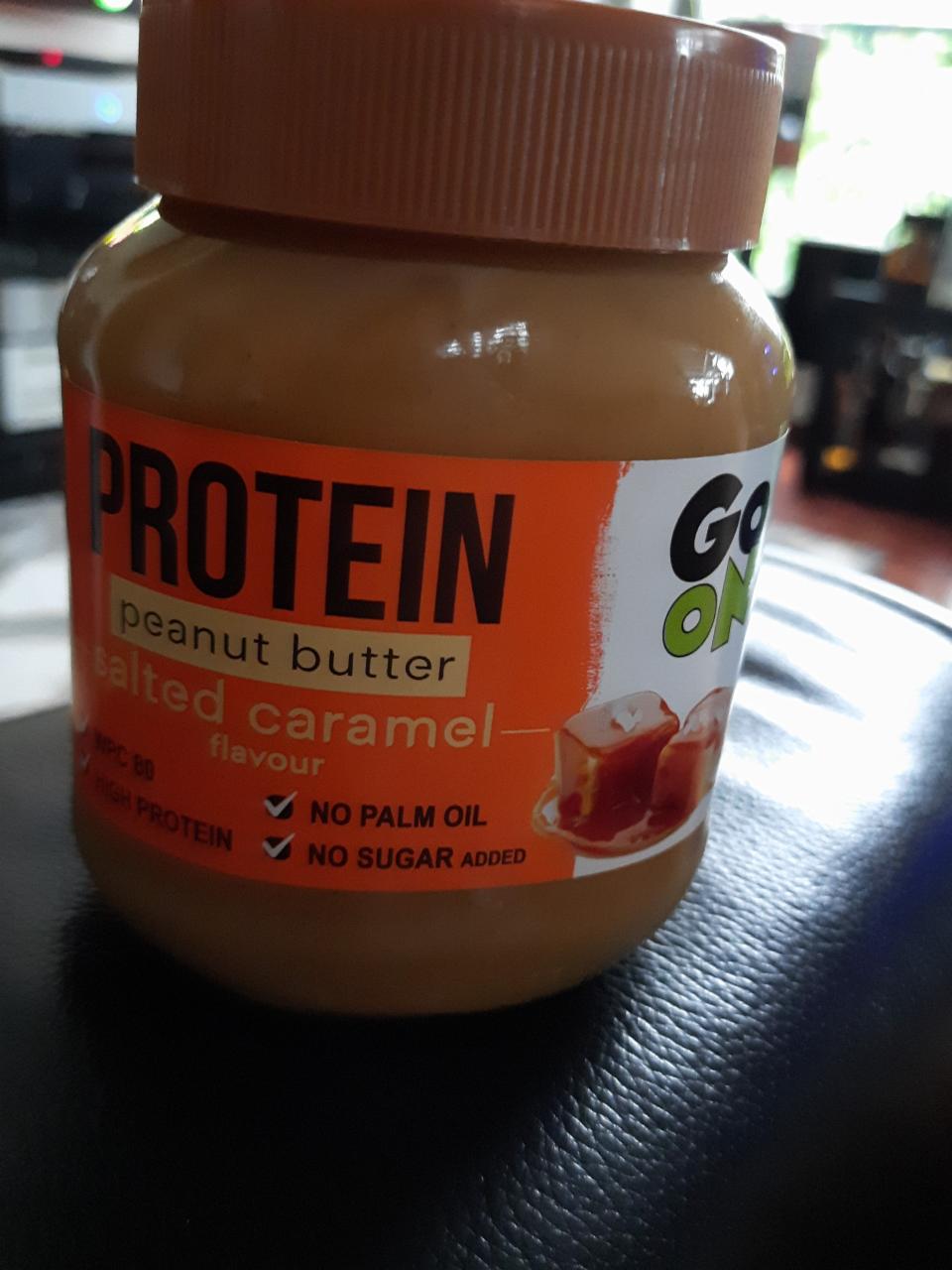 Zdjęcia - Go On Protein peanut butter salted caramel 350g