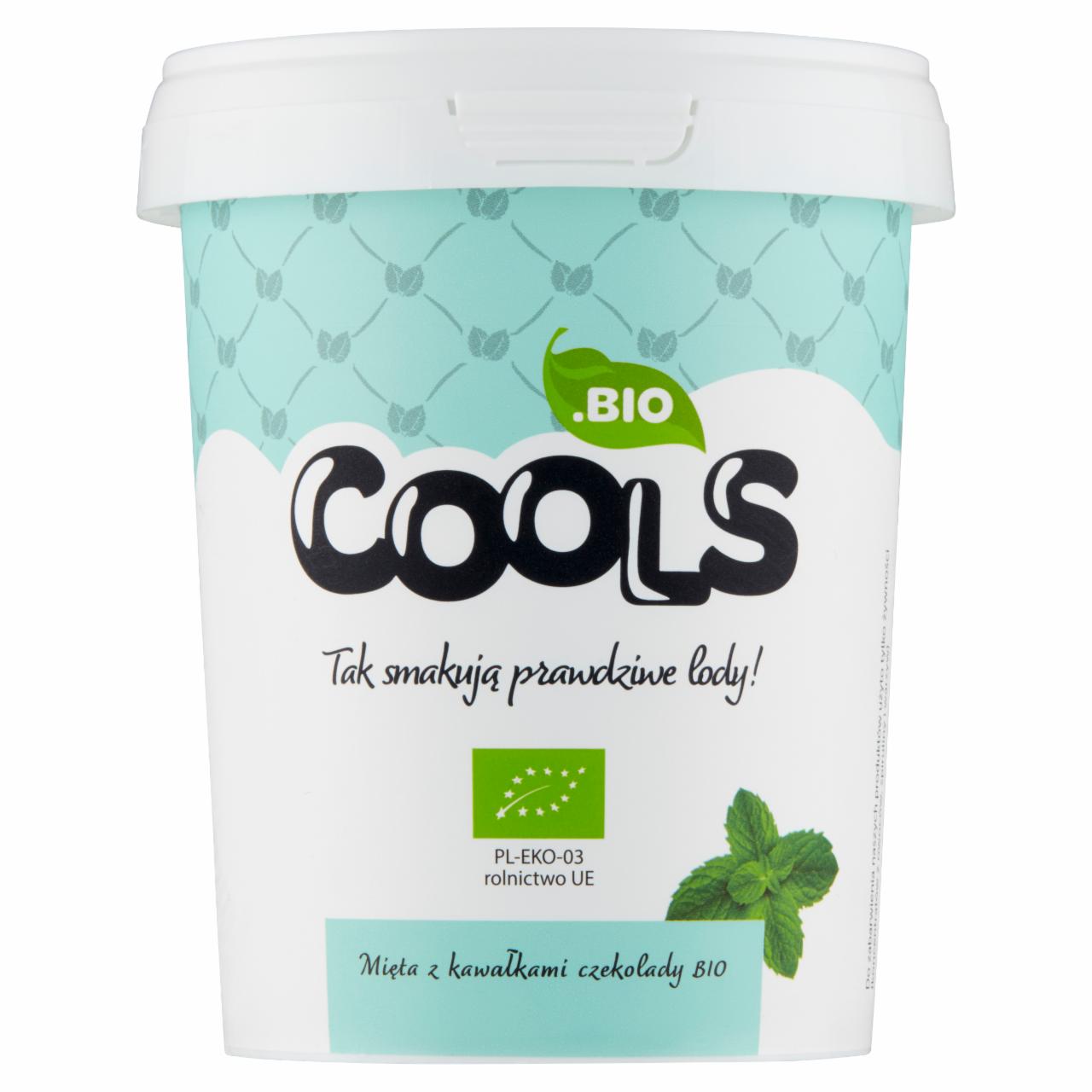 Zdjęcia - BIO Cools Lody miętowe z kawałkami czekolady Bio 500 ml