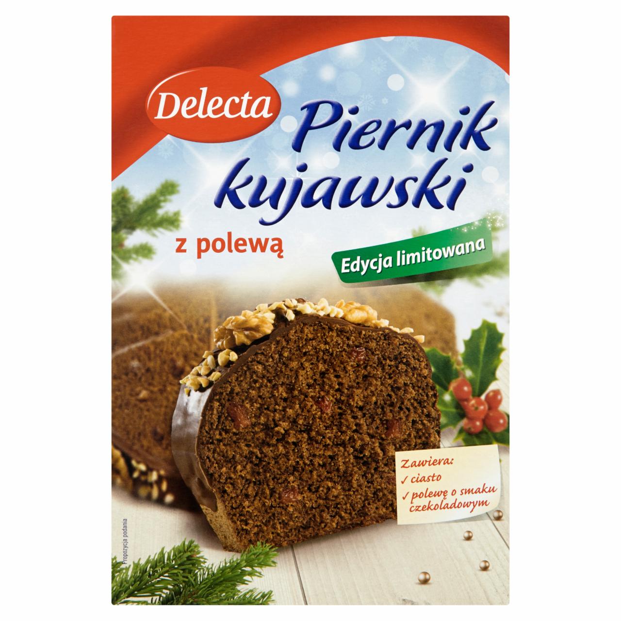 Zdjęcia - Delecta Piernik kujawski z polewą 420 g