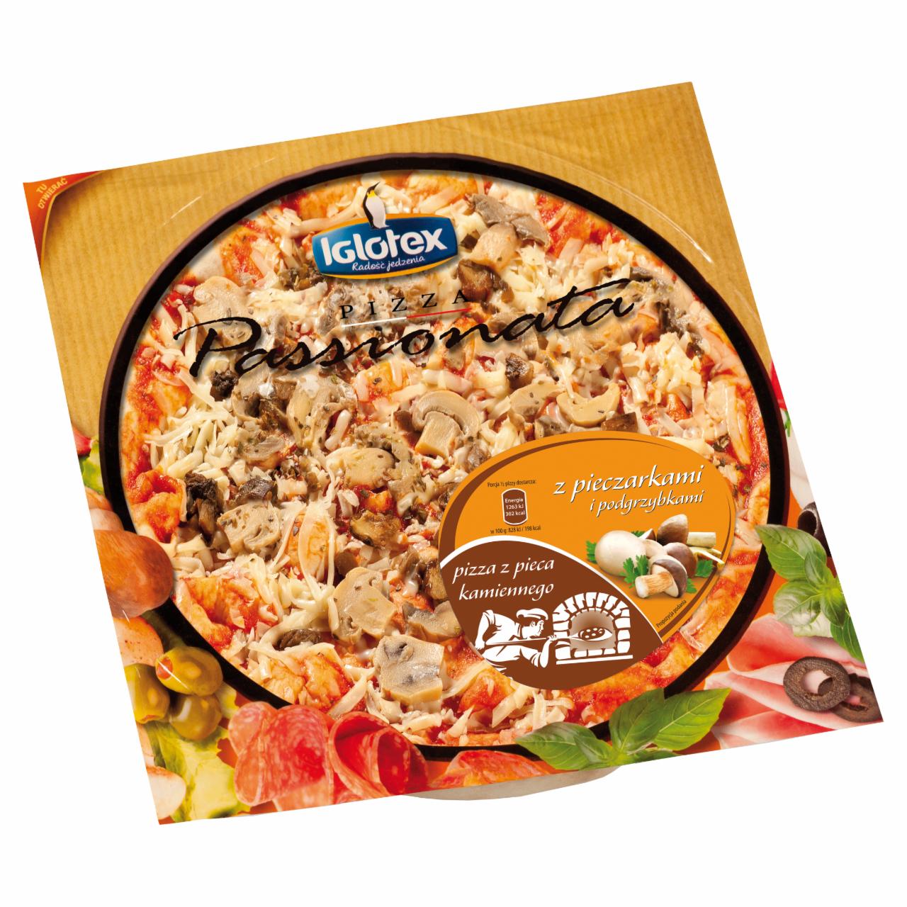 Zdjęcia - Iglotex Passionata Pizza z pieczarkami i podgrzybkami 305 g