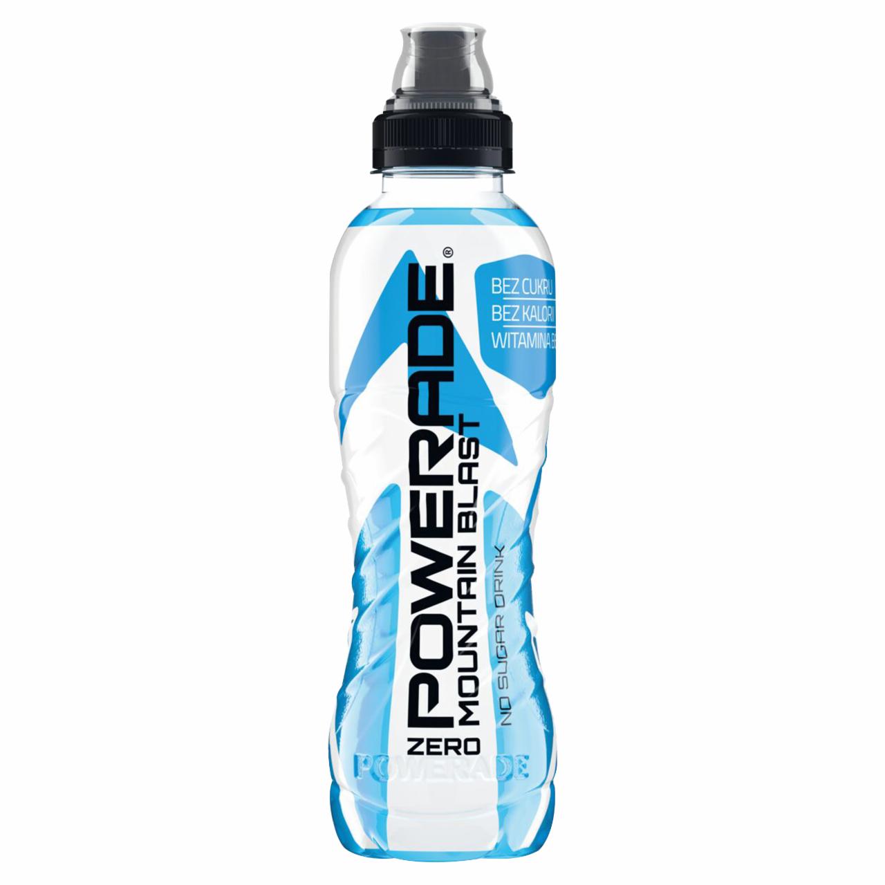 Zdjęcia - Powerade Zero Mountain Blast Napój izotoniczny 500 ml