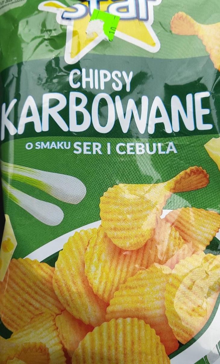 Zdjęcia - chipsy star cebulowe karbowane star