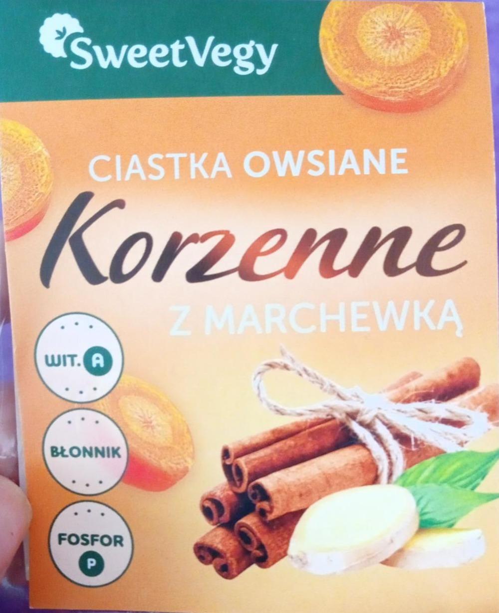 Zdjęcia - Ciastka owsiane korzenne z marchewką SweetVegy