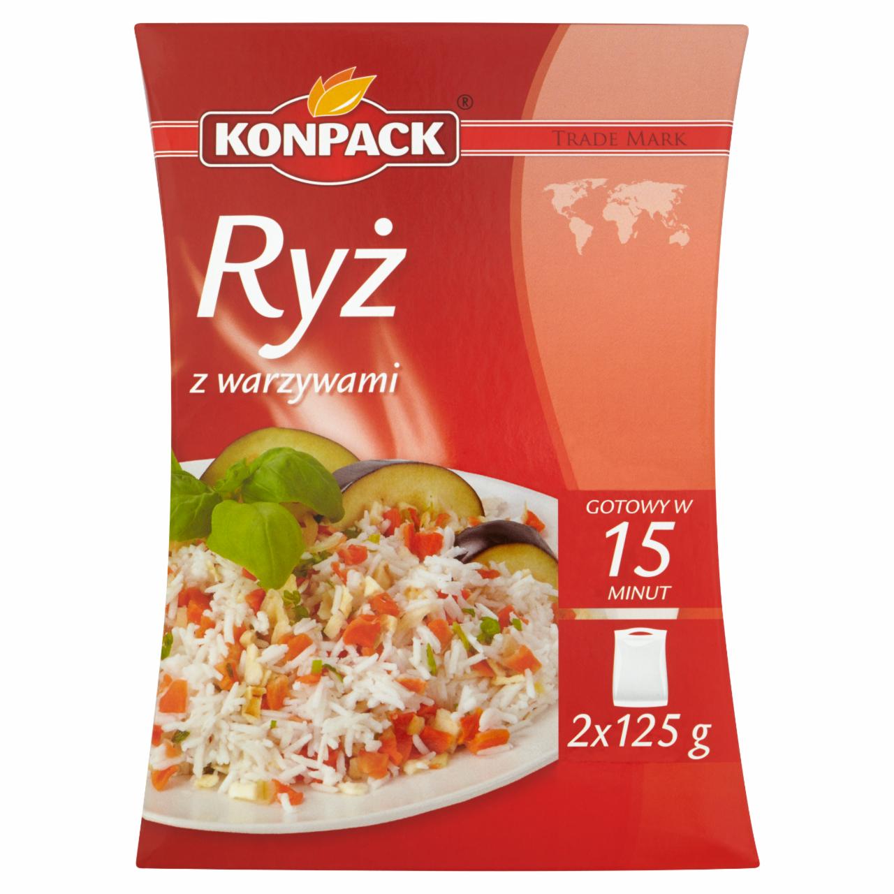 Zdjęcia - Konpack Ryż z warzywami