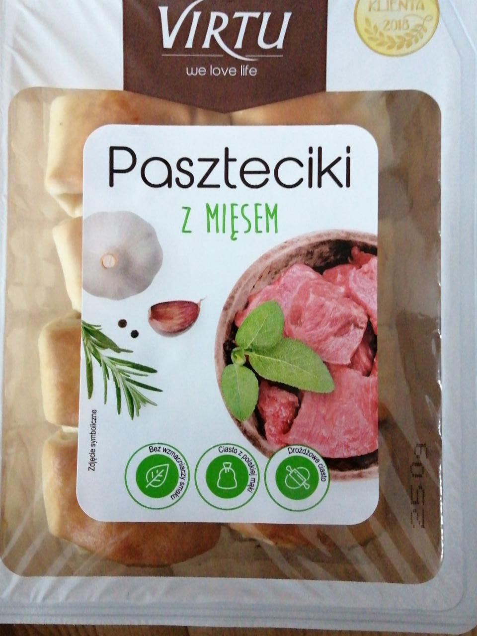 Zdjęcia - Paszteciki z mięsem Virtu