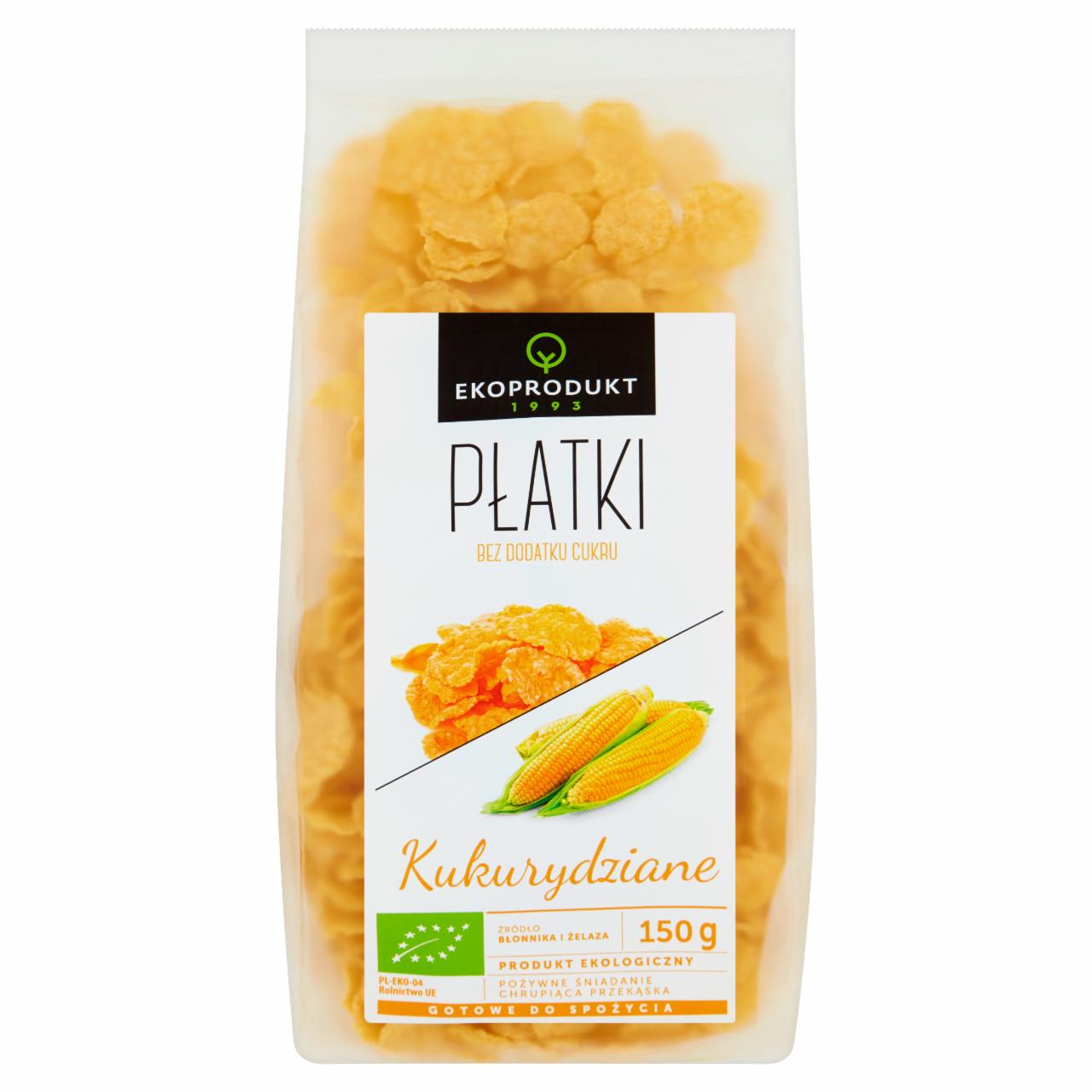 Zdjęcia - ekoProdukt Płatki kukurydziane 150 g