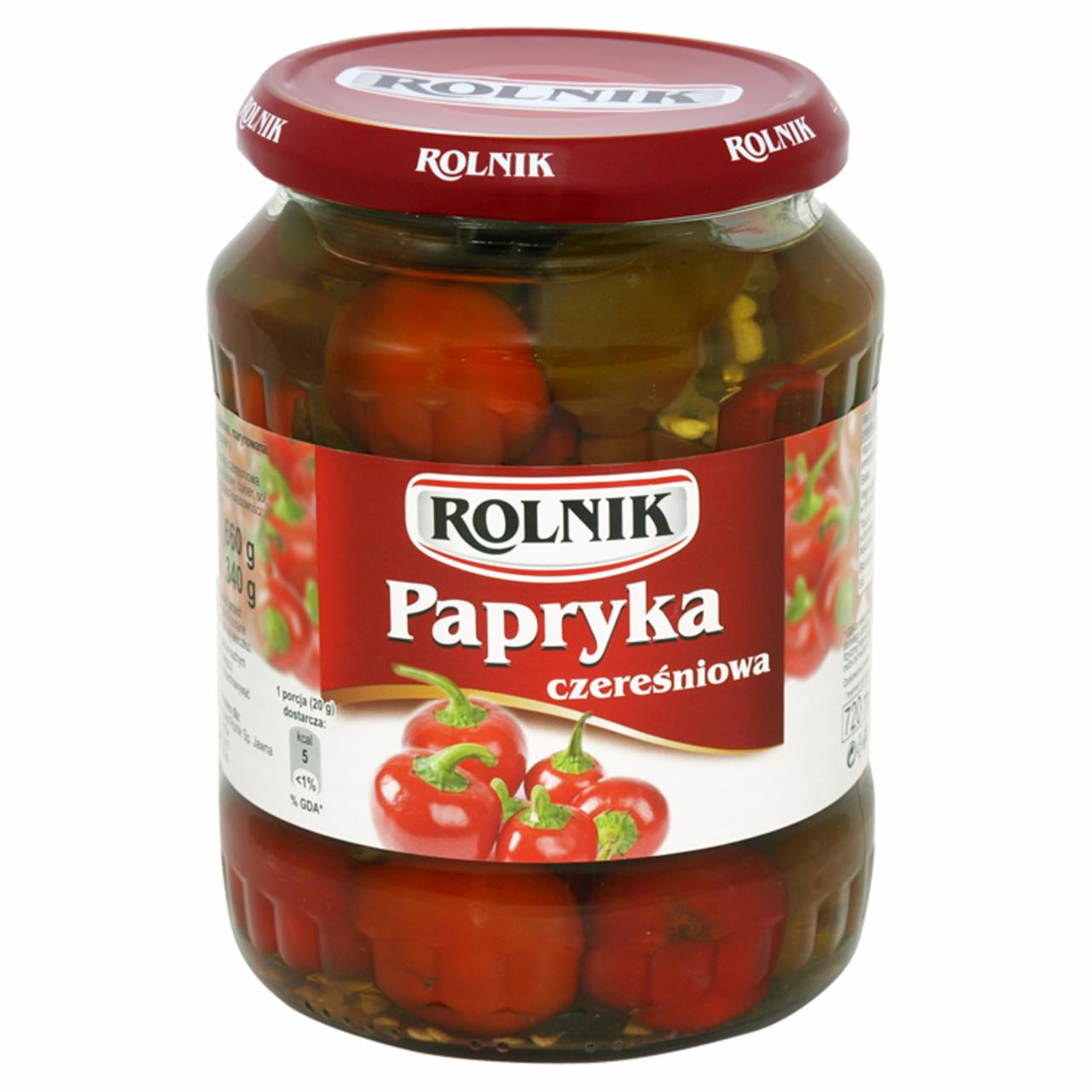 Zdjęcia - Rolnik Papryka czereśniowa ostra 660 g