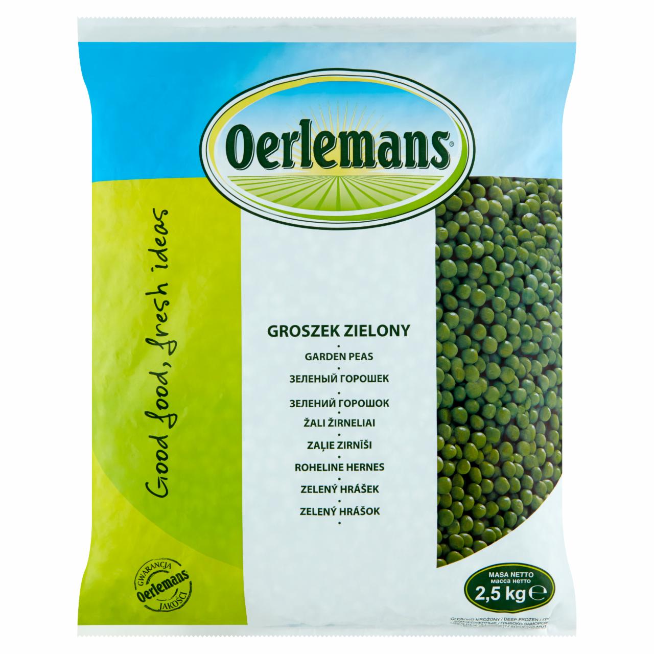 Zdjęcia - Oerlemans Groszek zielony 2,5 kg