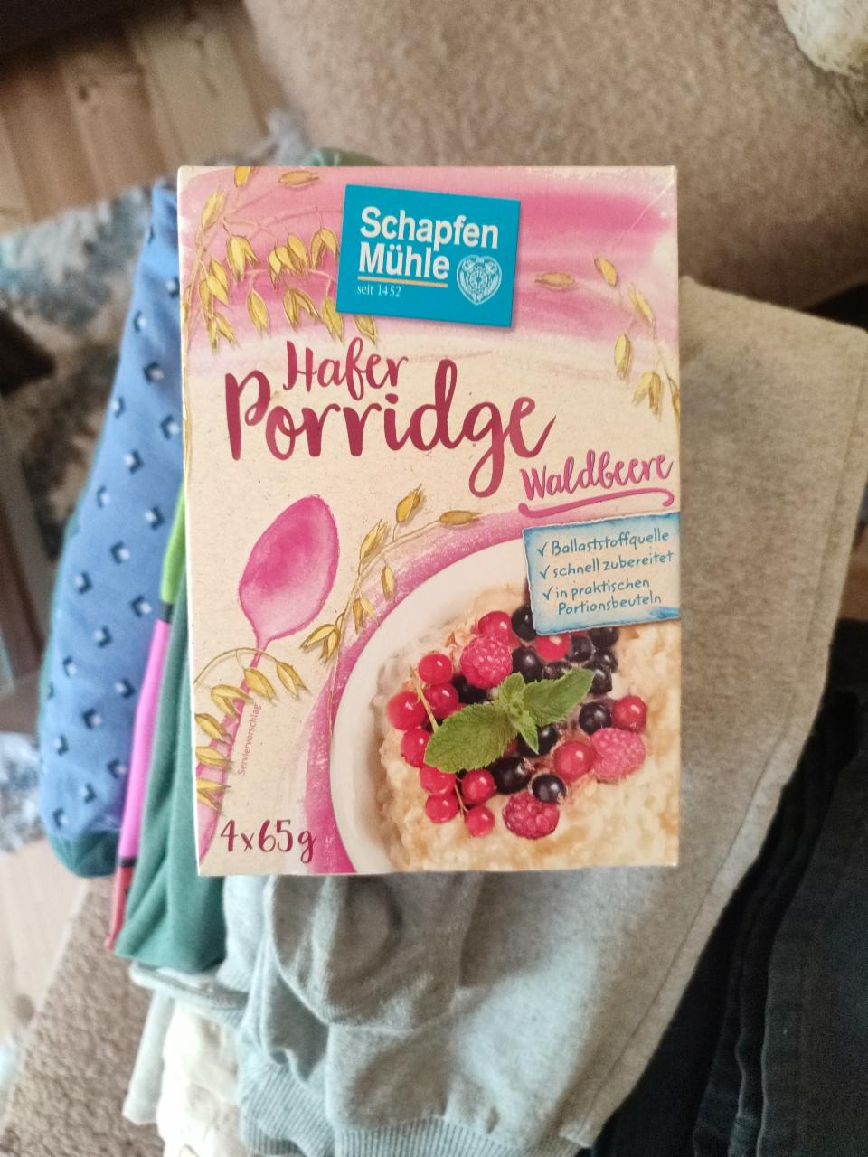 Zdjęcia - Porridge Waldbeeren Hafer